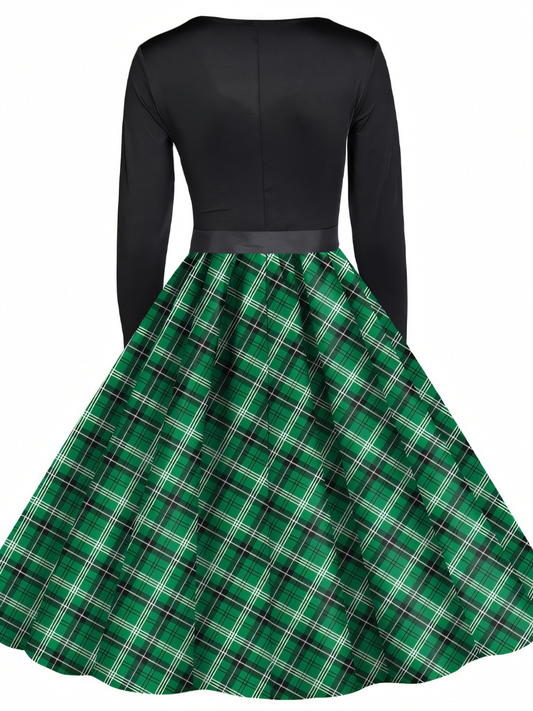 St. Patrick’s Style Midi Dress