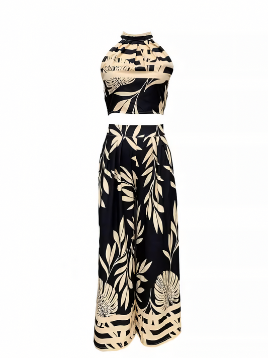 Straight-leg Pants Suit