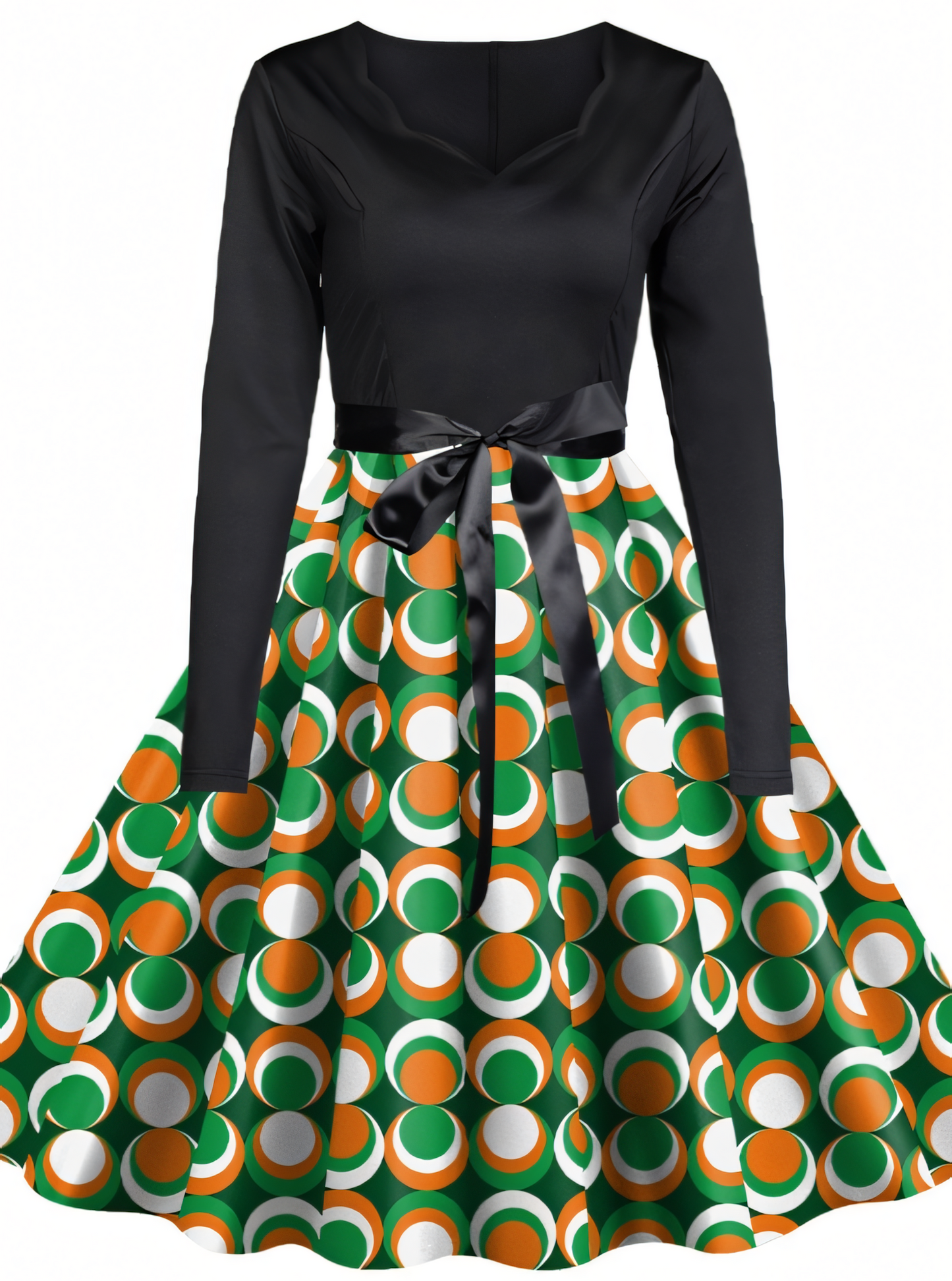 St. Patrick’s Style Midi Dress