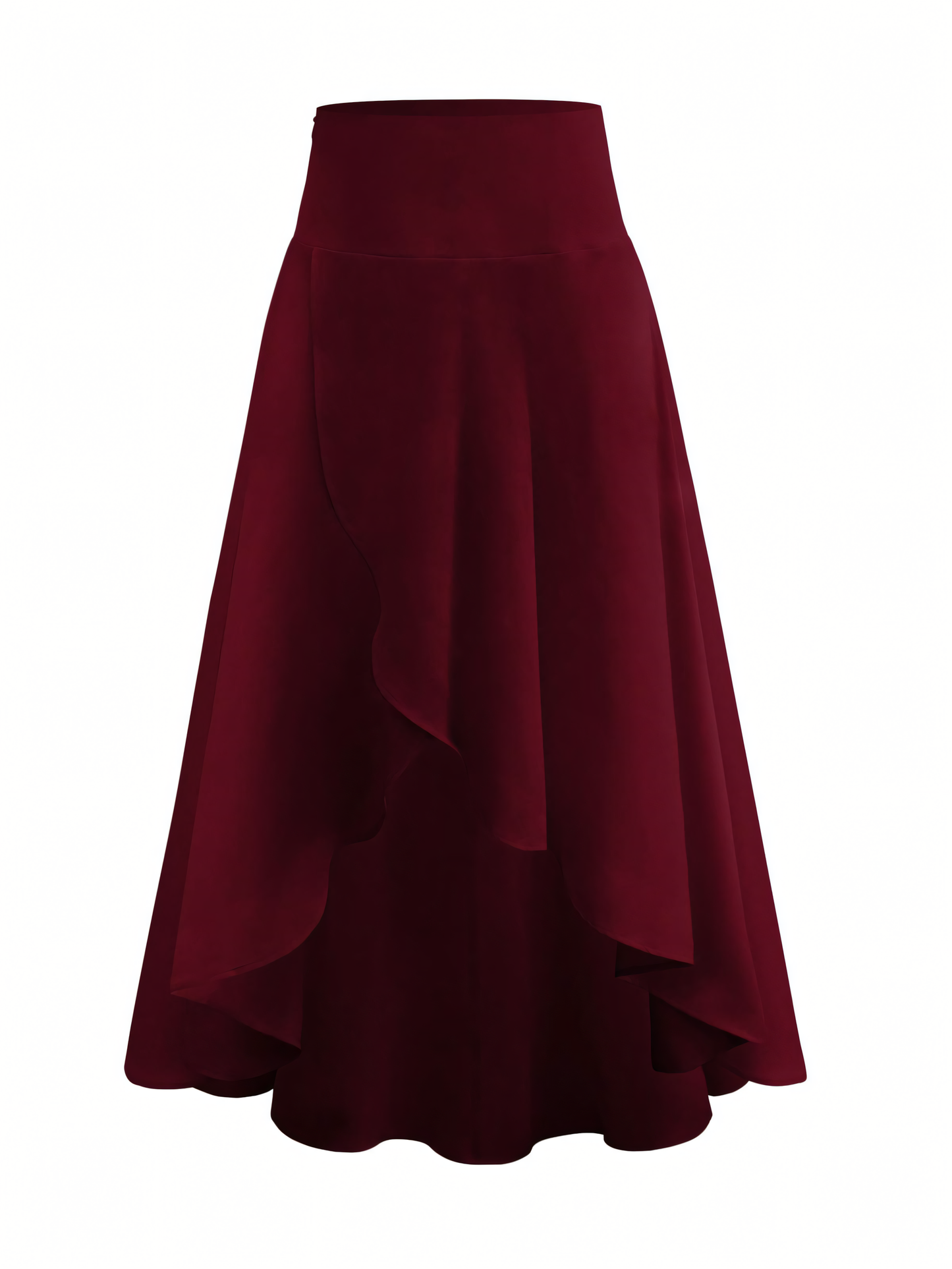 Irregular Lax Skirt