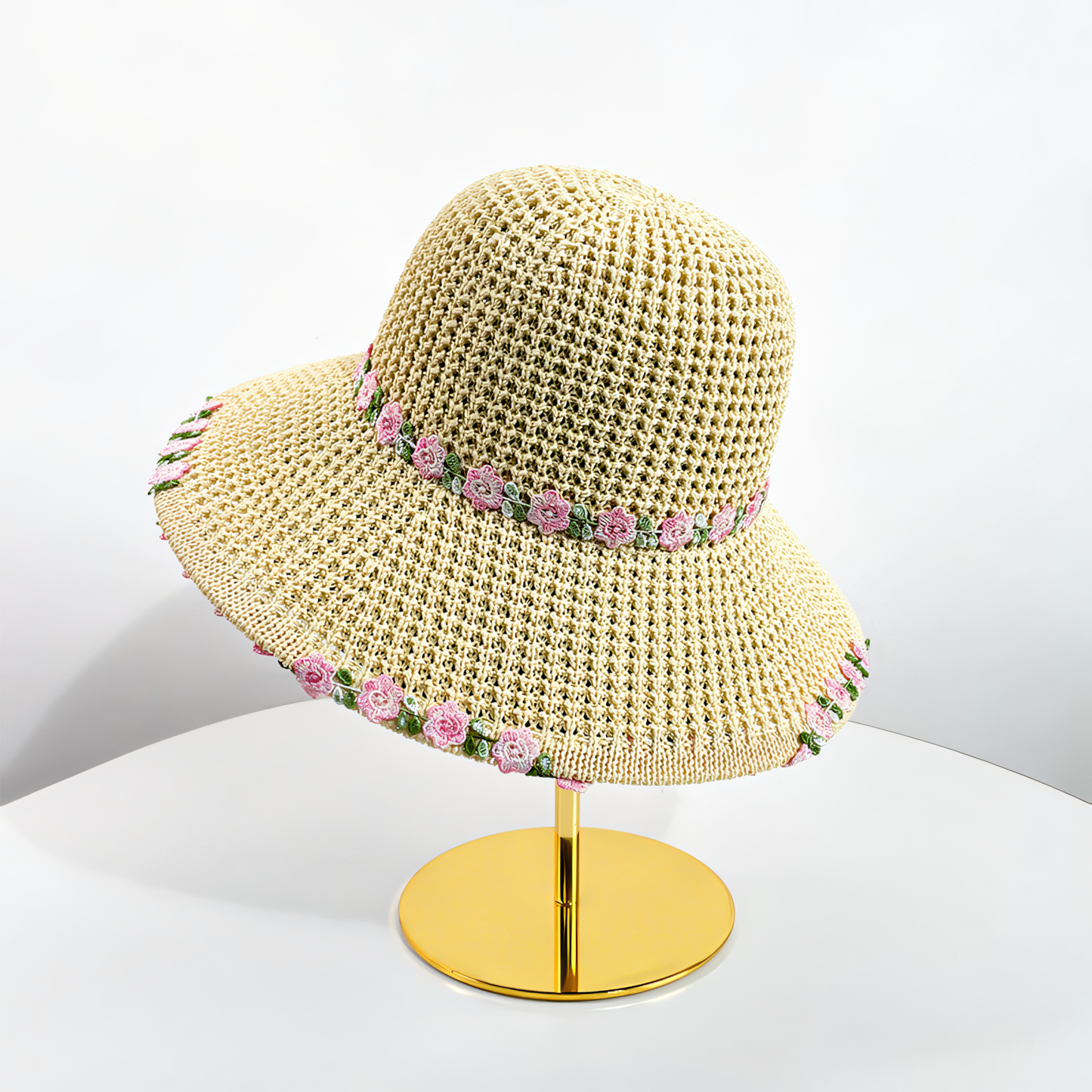 Flower Straw Hat