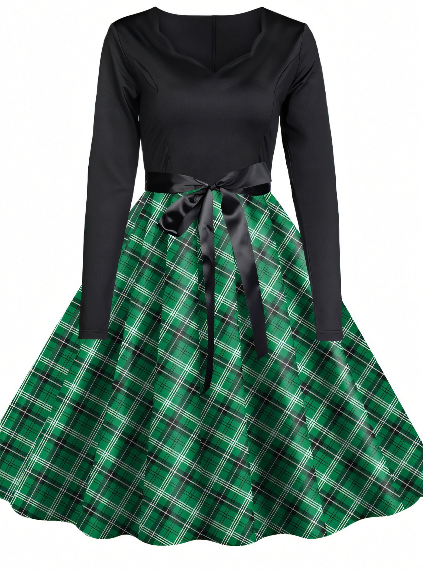 St. Patrick’s Style Midi Dress