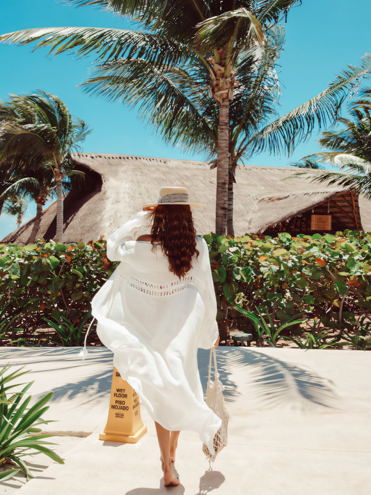 Outside the Hollow Seaside Beach Cover-up