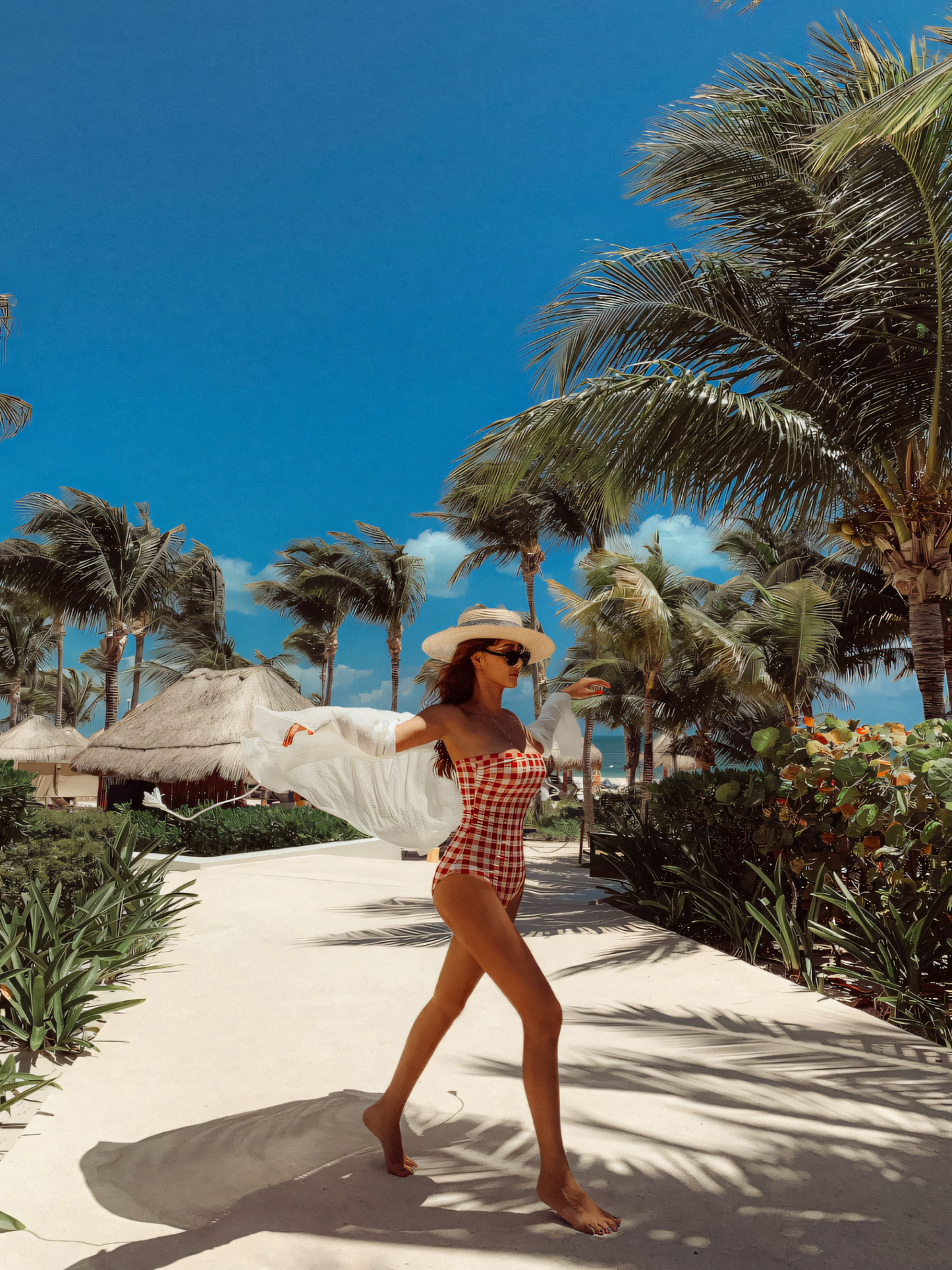 Outside the Hollow Seaside Beach Cover-up