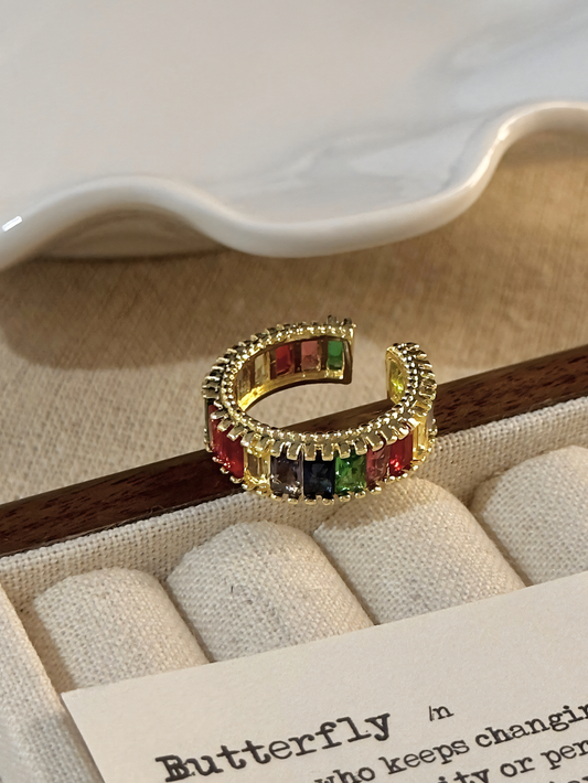 Full Diamond Vintage Ring