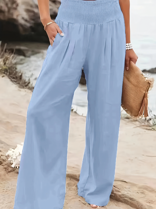 Casual Style Comfortable Mid- Waisted Pants