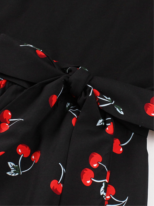 Cherry Vintage Midi Dress