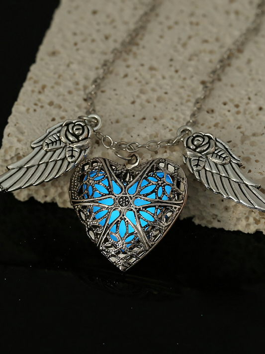 Rose Wing Luminous Necklace