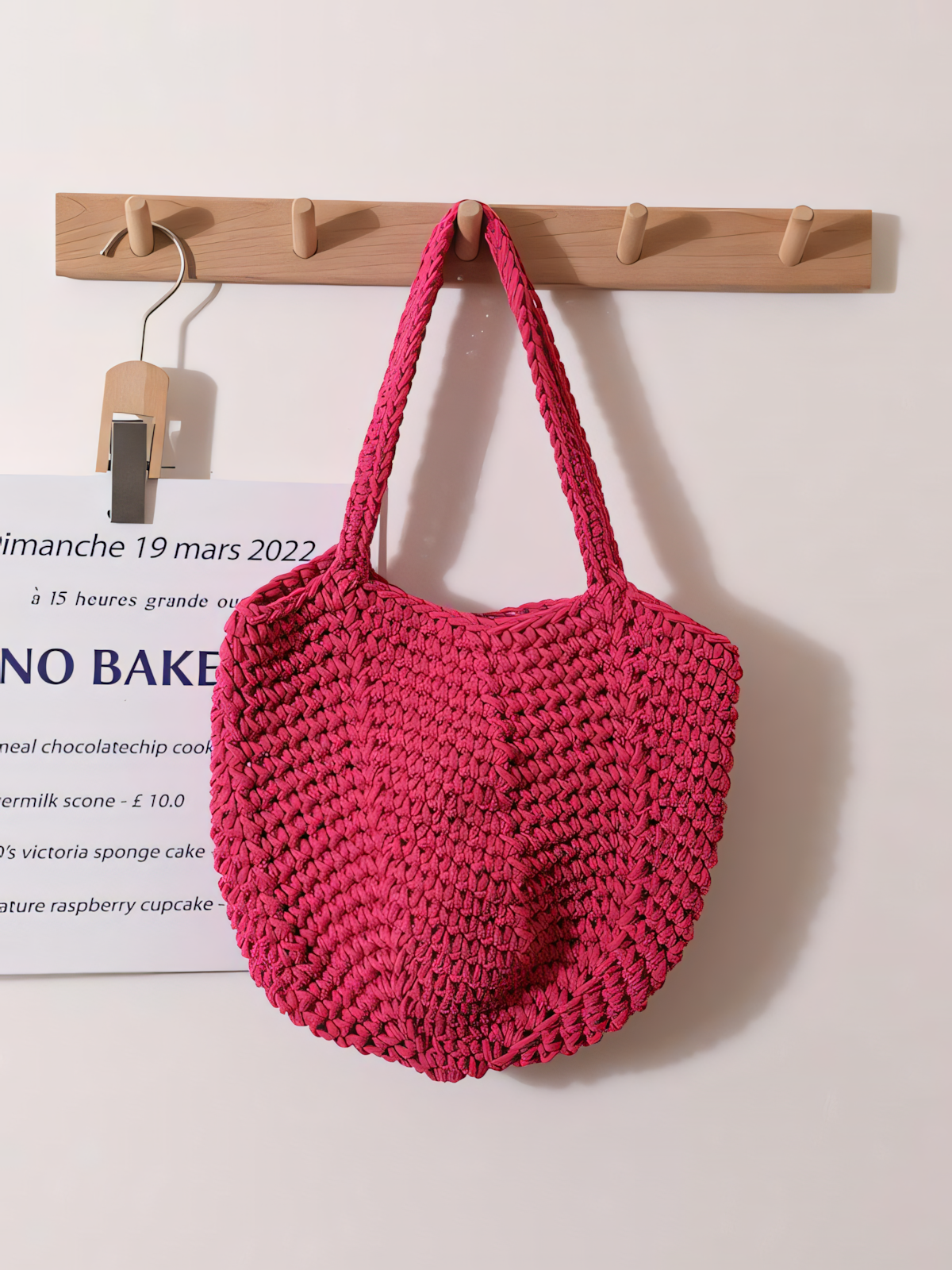 Shoulder Cotton Crochet Bag