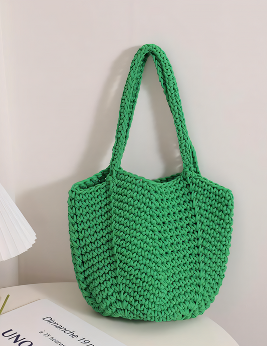 Shoulder Cotton Crochet Bag