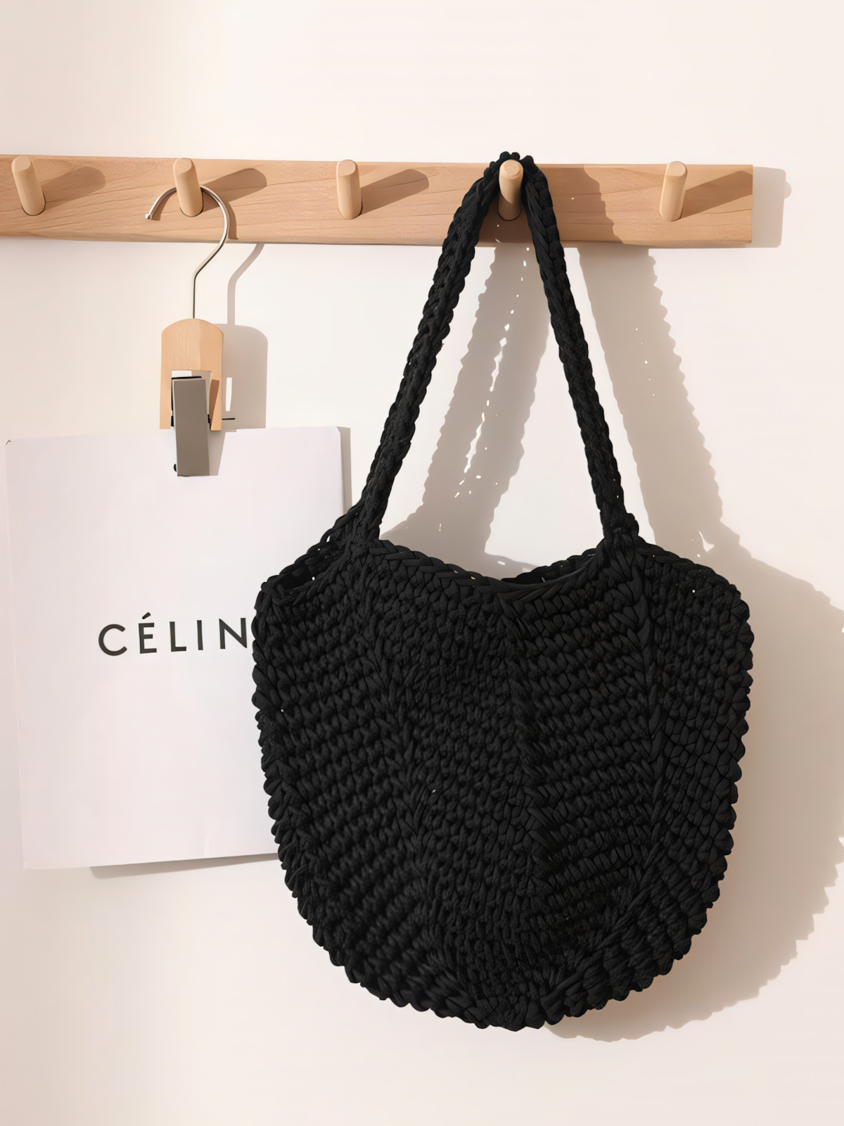 Shoulder Cotton Crochet Bag