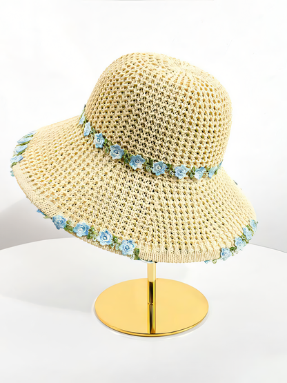 Flower Straw Hat