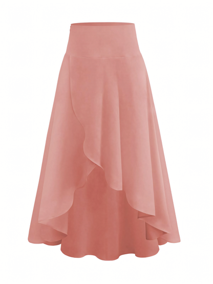 Irregular Lax Skirt