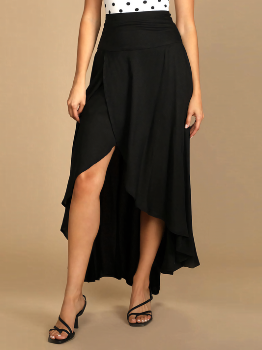 Irregular Lax Skirt