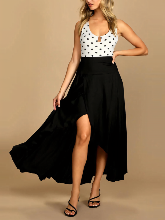 Irregular Lax Skirt