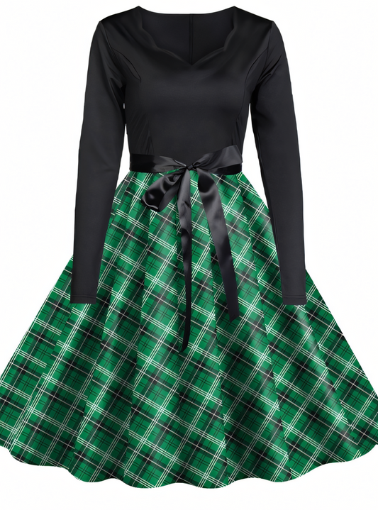 St. Patrick’s Style Midi Dress