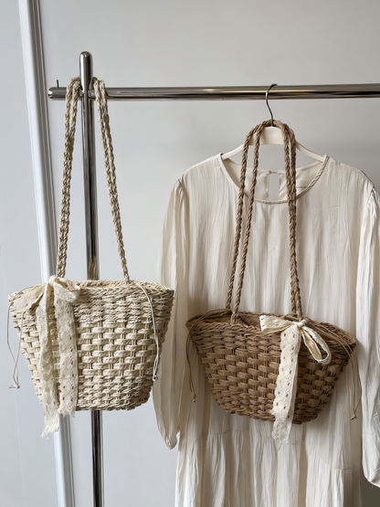 Beach Vacation Woven Bag