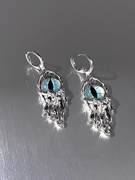 Devil's Eye Blue Earrings