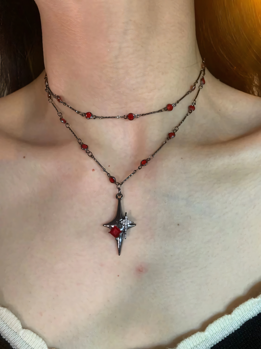 Gothic Vintage Cross Necklace