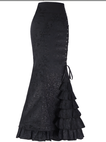 Halloween Punk Retro Gothic Skirt