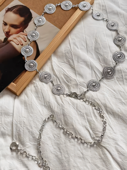 Vintage Metal Fashion Accessory Belt