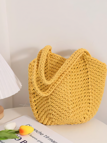Shoulder Cotton Crochet Bag